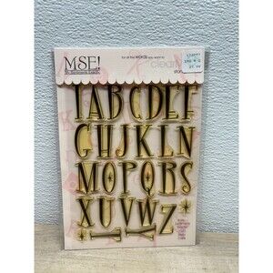 My Sentiments Exactly Alphabet Clear Stamps Set